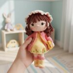 Amigurumi Girl Doll Crochet Pattern, PDF Tutorial, Cute Handmade Toy, Soft Plush Doll, Instant Download - Image 2