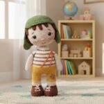 Crochet Amigurumi Peter Boy Pattern, Crochet English Pattern,  Woodsman Boy, Forest, Amigurumi Dolls, PDF Tutorial