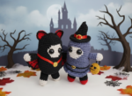 Halloween Crochet Pattern: Dracula & Witch Amigurumi (PDF Pattern) - Image 3