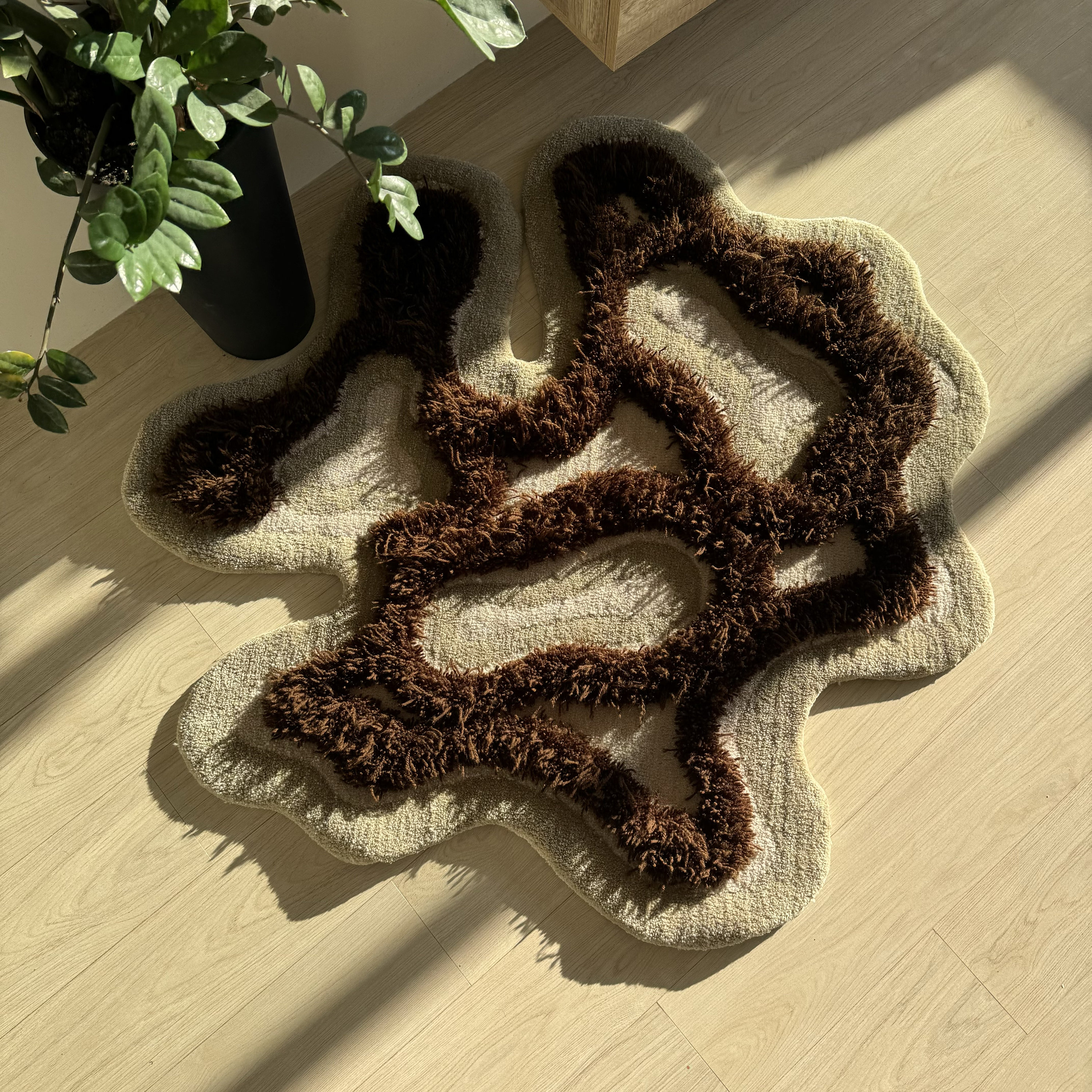 3D Abstract Tufted Rug - Aesthetic home decoration