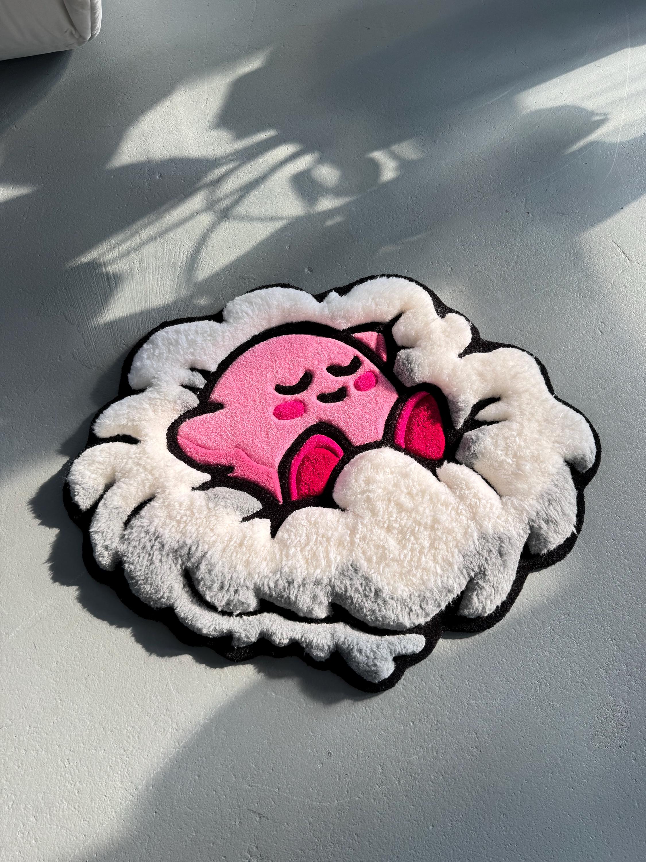 3D Tufted Cartoon Rug: Fluffy Clouds Carpet, Handmade Room Decor - Image 9
