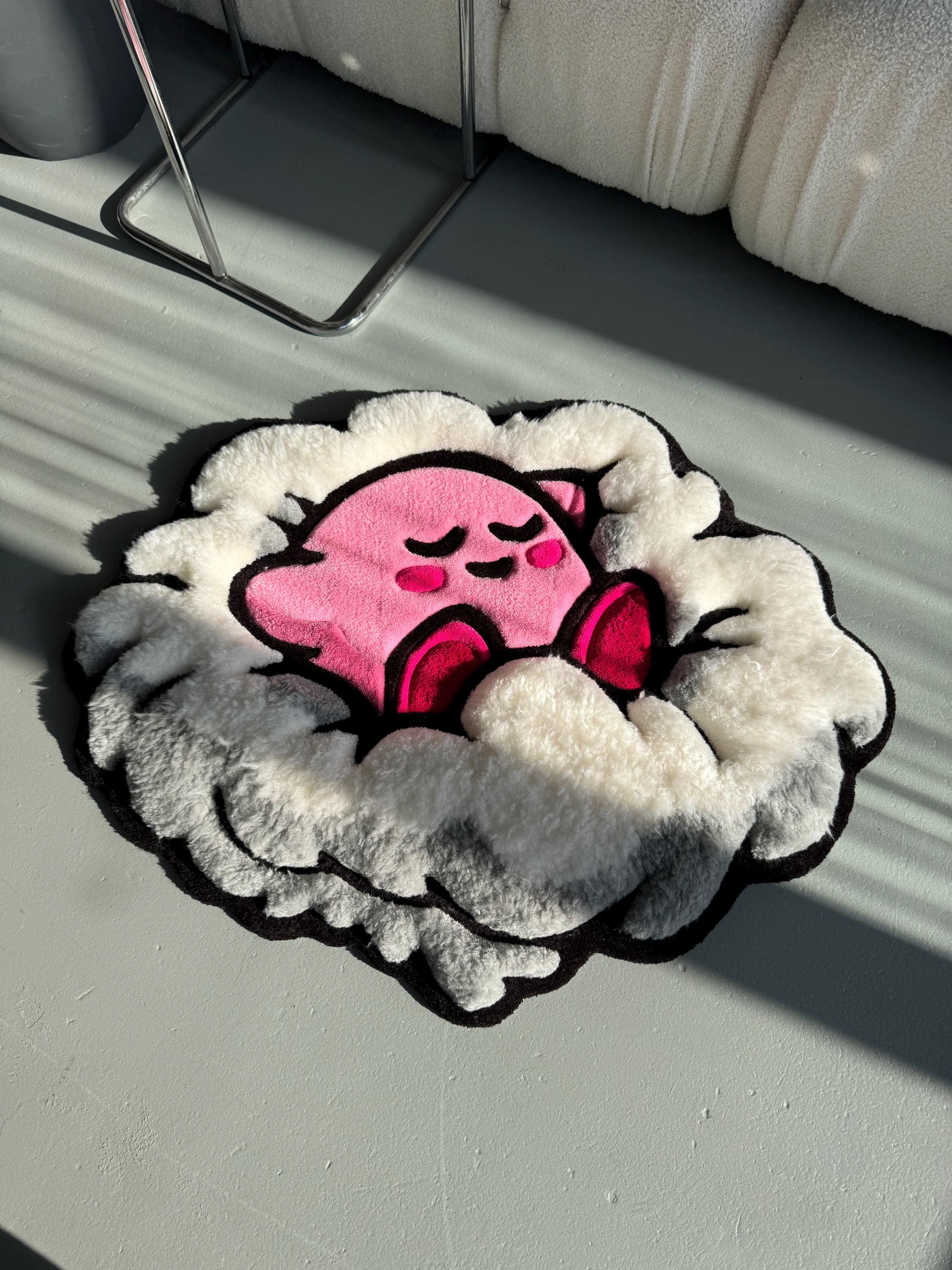 3D Tufted Cartoon Rug: Fluffy Clouds Carpet, Handmade Room Decor - Image 5