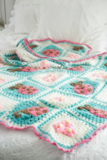 Bugs and Flowers Blanket Crochet Pattern- Instant PDF Download - Image 4