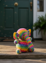 Rainbow Elephant Crochet Pattern - Digital PDF Download - Image 4