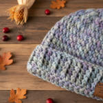 Colorful Cuffed Beanie Crochet Pattern | Instant PDF Download - Image 2
