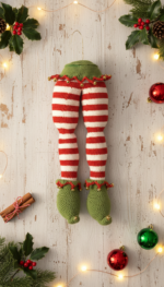 Naughty Elf Crochet Pattern PDF | Christmas Tree Decor Amigurumi - Image 6