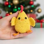 Mini Chicky Crochet Chicken – Downloadable PDF Pattern - Image 9