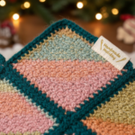 Mossy Blocks Crochet Blanket | Downloadable PDF Pattern - Image 6