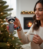 Raccoon Amigurumi Ornament Pattern (PDF) - Image 11