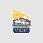 Sydney Australia Vinyl Sticker | Travel City Flag Decal for Luggage, Water Bottle, Laptop, Journal, Gift - Image 6