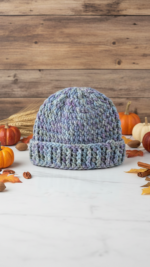 Colorful Cuffed Beanie Crochet Pattern | Instant PDF Download - Image 7