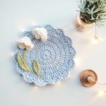 Lily of the Valley Crochet Coaster Pattern | Digital PDF