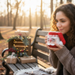 Cup of Mrs. Claus Crochet Pattern PDF | Christmas Amigurumi Ornament Digital Download - Image 4