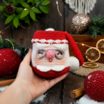 Cup of Mrs. Claus Crochet Pattern PDF | Christmas Amigurumi Ornament Digital Download - Image 7