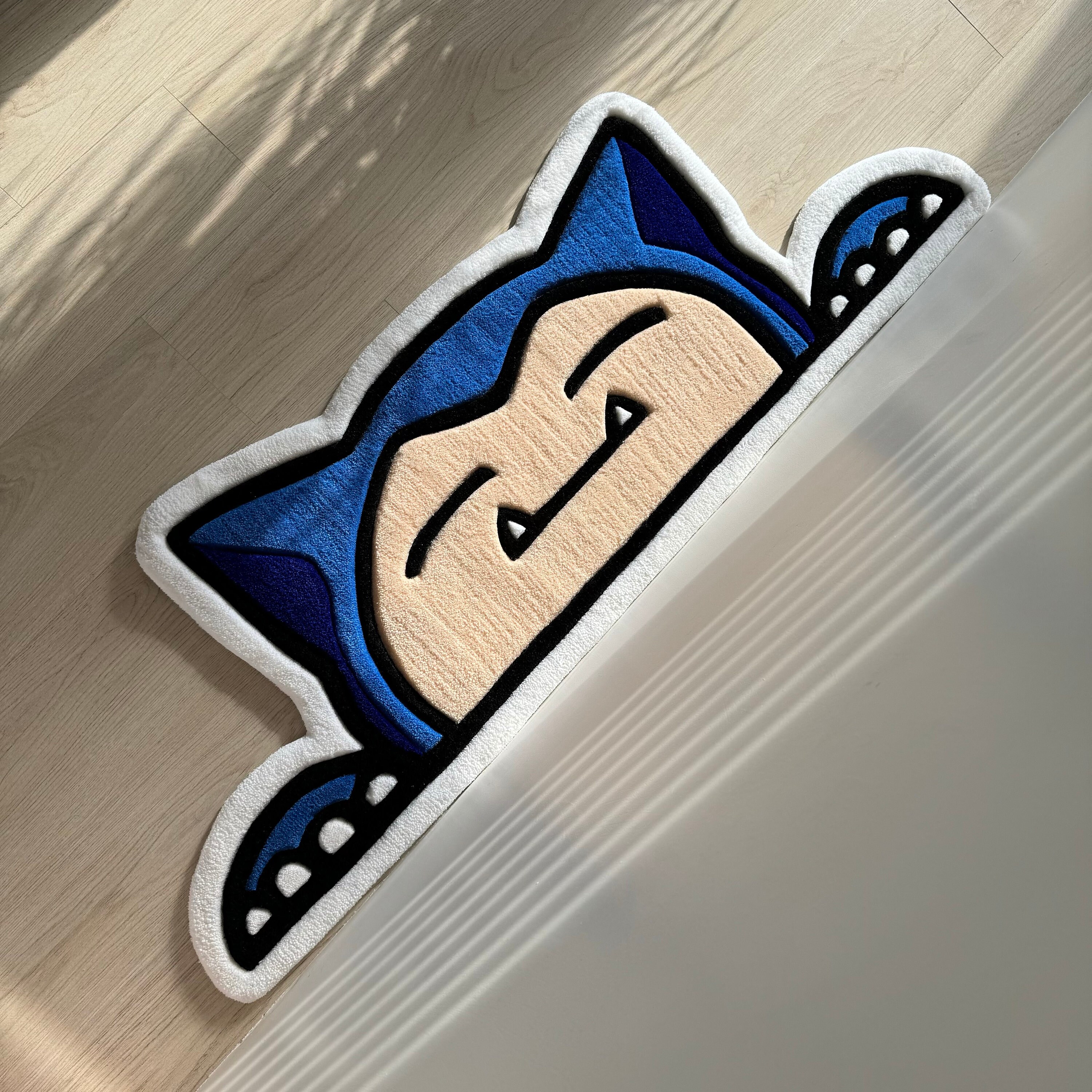 Handmade Cartoon Character Rug: Acrylic Tufted Decor (120cm) - Image 9