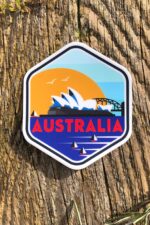 Australia Sticker | City & Travel Sticker | Waterproof, Vinyl and Dishwasher Safe | Laptop, Water bottle, Luggage, Tumbler Sticker - Image 2