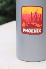 Phoenix Arizona Sticker | City & Travel Stickers | Waterproof, Vinyl and Dishwasher Safe - Image 5