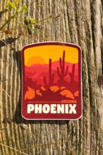 Phoenix Arizona Sticker | City & Travel Stickers | Waterproof, Vinyl and Dishwasher Safe - Image 2