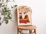 Retro 80s Wall Print, Groovy 70s Wall Decor, A2 A3 A4 Roller Skates Illustration, Trendy Poster Print, Red Artwork, Positive Quote, UNFRAMED - Image 2