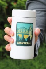 Montreal Quebec Canada Sticker | City & Travel Stickers | Waterproof, Vinyl and Dishwasher Safe | Laptop, Water bottle, Planner, Tumbler - Image 6