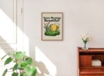 Retro Pinup Frog Wall Print, Postive Quote, Vintage Funny Poster, Froggy Illustration, Trendy 70s Wall Decor, A3 A4 A2 Prints, UNFRAMED - Image 6