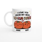 Custom Love Mug, Valentines Day Gift, friend Coffee Cup Personalized, Bestie gift, Friendship mug, Friend Birthday Present, Boyfriend Gift - Image 5