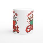 Cute Christmas Mug, Kids Christmas Mug, Hot Chocolate Mug, Christmas Eve Box Filler, Boy Girl Xmas Secret Santa, Festive Ceramic Cup - Image 6