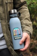 Amsterdam Netherlands Sticker | City & Travel | Waterproof, Vinyl, Dishwasher Safe | Luggage, Toiletry Bag, Water Bottle, Organizers - Image 5