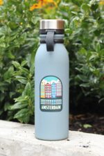 Amsterdam Netherlands Sticker | City & Travel | Waterproof, Vinyl, Dishwasher Safe | Luggage, Toiletry Bag, Water Bottle, Organizers - Image 6