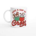 Cute Christmas Mug, Kids Christmas Mug, Hot Chocolate Mug, Christmas Eve Box Filler, Boy Girl Xmas Secret Santa, Festive Ceramic Cup - Image 5