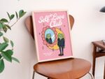 Girly Frog Self Care Wall Print, Positivity Self Love Club, Pink Retro Illustration, Trendy Y2K Poster Prints, Dorm Room Decor UNFRAMED - Image 6