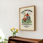 CUSTOM Home Owner Gift, Housewarming Gift, Our First Home Sign, Home Sweet Home Print, Couples Wedding Gift, Realtor Closing Gift, UNFRAMED - Image 5