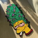 Marge Tufted Rug: Cartoon Inspired Handmade Carpet - Image 4