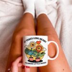 Cute Teacher Mug, It takes a big heart Mug , Thank You Gift For Primary Teacher, Nursery, End Of School, Appreciation Gift, Gifts under 20 - Image 3