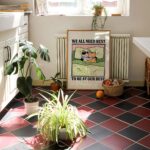 Retro Cat Wall Print, Cosy Bedroom Poster, Vintage Cats Illustration, Positive Quote Poster Prints, Sage Green Posters, Rest quotes UNFRAMED - Image 3