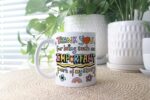 Thank You Mug Gift, Part Of My Story Cup , Personalized Teacher Thank You Gift, Best Friend, Friend, End Of School, Appreciation Gift - Image 3