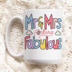 Funny Anniversary Mug, Mr and Mrs Fabulous Coffee Cup, Wife Husband Gift Idea, Newly wed funny gift, Husband Anniversary, First Anniversary