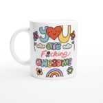 You are awesome Mug , Colleage Friend Gift Teacher Thank You Gift, Best Friend Gift, End Of School, Appreciation Gift, Gifts under 20 - Image 6