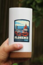 Florence Italy Sticker, Waterproof Luggage Travel Stickers, Europe Stickers, Vinyl Water Bottle Stickers, Fun Travel Stickers For Laptop - Image 2