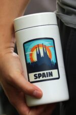 Spain Sticker | City & Travel Sticker | Waterproof, Vinyl and Dishwasher Safe | Laptop, Water bottle, Luggage, Tumbler - Image 4