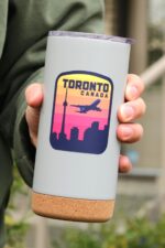 Toronto Ontario Canada Sticker | City & Travel Stickers | Waterproof, Vinyl and Dishwasher Safe | Laptop, Water bottle, Tumbler Sticker - Image 2