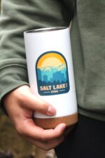 Salt Lake City Utah Sticker, Fun Travel Laptop Sticker, Cute Waterproof Water Bottle Sticker, Dishwasher Safe Vinyl Sticker, US State Decal - Image 4