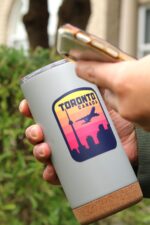 Toronto Ontario Canada Sticker | City & Travel Stickers | Waterproof, Vinyl and Dishwasher Safe | Laptop, Water bottle, Tumbler Sticker - Image 3