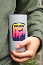 Toronto Ontario Canada Sticker | City & Travel Stickers | Waterproof, Vinyl and Dishwasher Safe | Laptop, Water bottle, Tumbler Sticker - Image 4