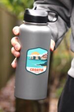 Croatia Sticker, Waterproof Travel Sticker Luggage, Vinyl Stickers For Laptop, Water Bottle Travel Decal, Dishwasher Safe Sticker - Image 2