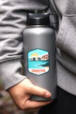 Croatia Sticker, Waterproof Travel Sticker Luggage, Vinyl Stickers For Laptop, Water Bottle Travel Decal, Dishwasher Safe Sticker - Image 4