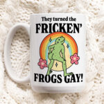 Gay Frog Coffee Mug, Funny Frog Pride Mug, Turned the Frogs Gay Meme Gift, Pride 2024 Gift Idea, Frog Lover LGBTQ Mug, Funny Novelty Gift
