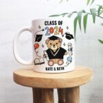 Personalized Graduation Gifts 2024, Class of 2024, Cute Custom Name Mug,, Handmade Unique Best Gifts For Class of 2024, Grad Life Gifts - Image 5