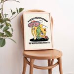 Retro Frog Flowers Quote Print, Trendy Poster, Plant Mom Prints, Colorful Artwork, Water Your plants Quote, Eclectic Character Wall Art - Image 4