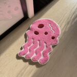 3D Pink Jellyfish Tufted Rug: Kids Room Decor - Image 4